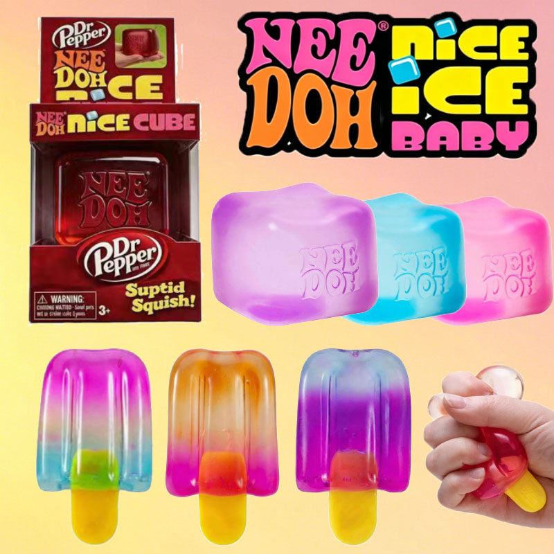 Home Office Tech Gadgets - Needoh Ice Cream Squishy Toy Squeeze