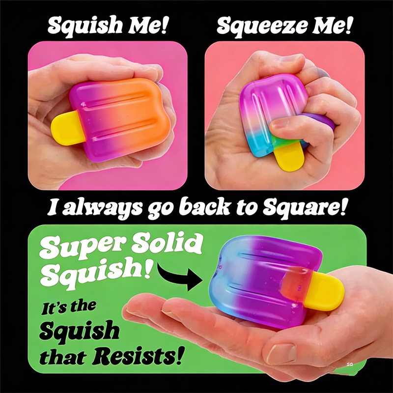 Gradient Ice Cream Squeeze Toy - огляд і ціна Home Office Tech Gadgets
