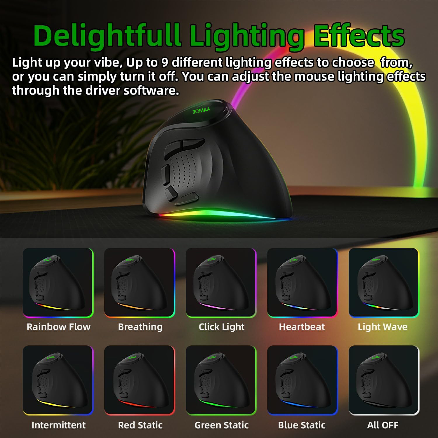 2.4G Dual Modes Ergonomic Vert - огляд і ціна Ergonomic Mouse Vertical