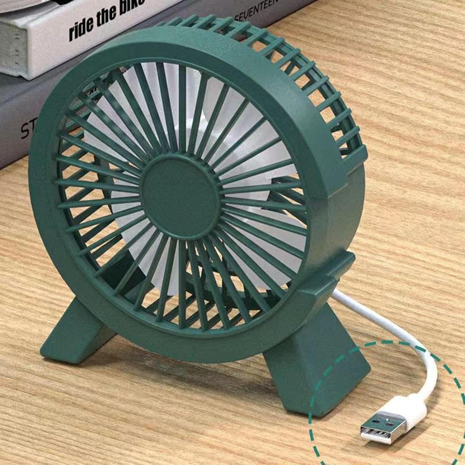 USB Small Fan Rechargeable Min - огляд і ціна Home Office Tech Gadgets