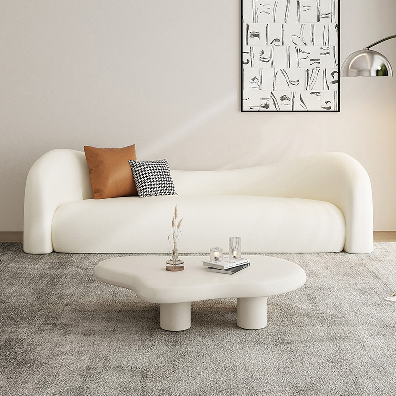 Elegant White Living Room Curv - огляд і ціна Office Tech Furniture