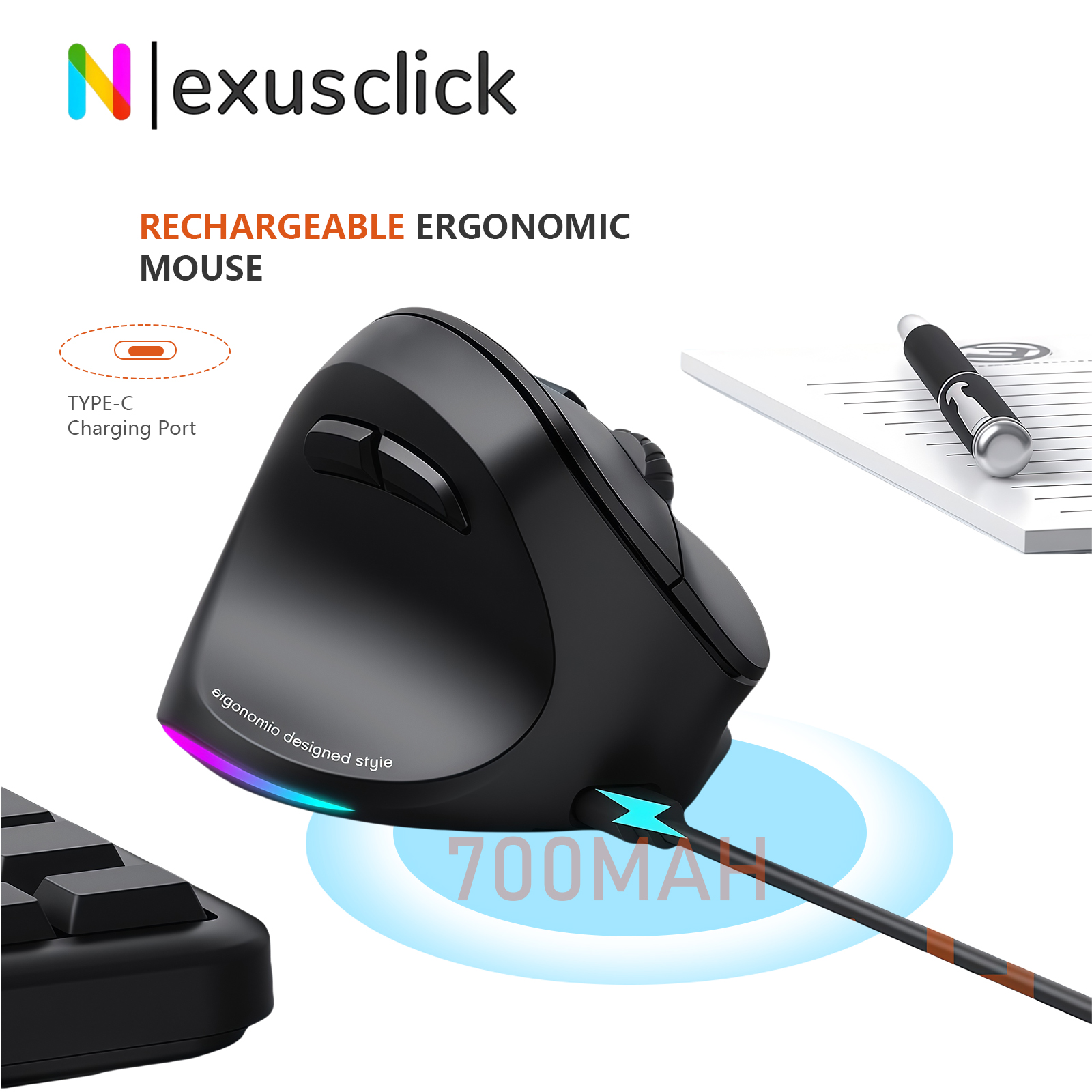 Original Meetion BTM010 Left H - огляд і ціна Ergonomic Mouse Vertical