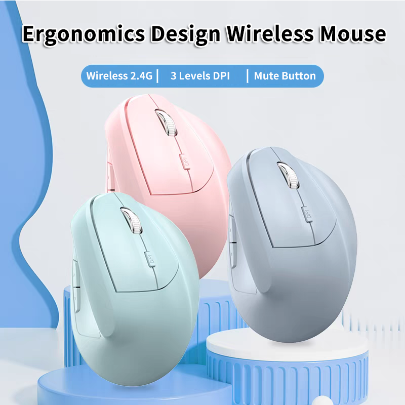 Wireless 2.4G Vertical Mouse E - огляд і ціна Ergonomic Mouse Vertical