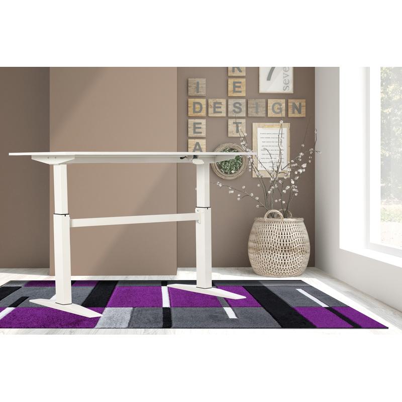 47 Inch Adjustable White Tech  - огляд і ціна Office Tech Furniture