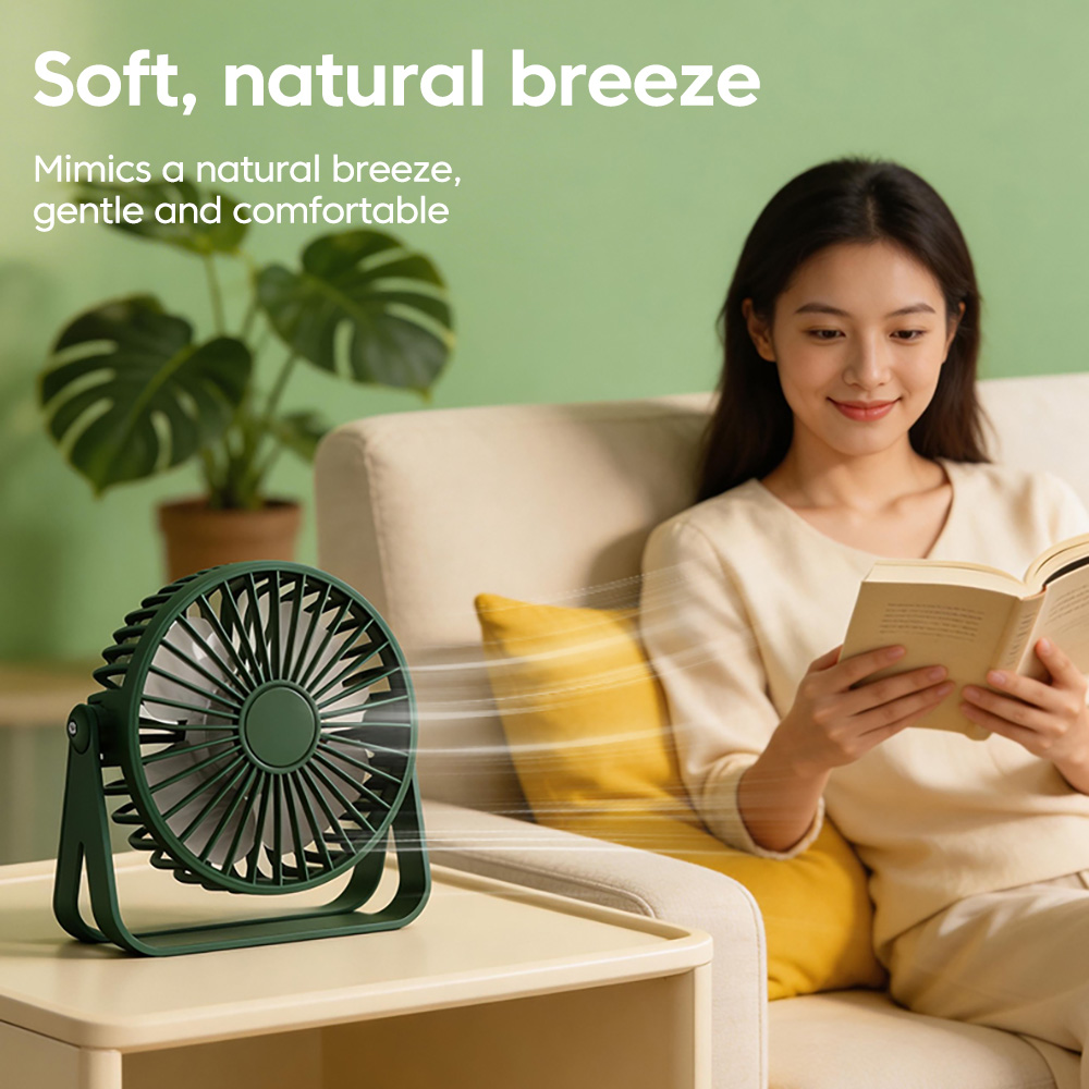 Mini USB Desktop Fan Portable  - огляд і ціна Home Office Tech Gadgets