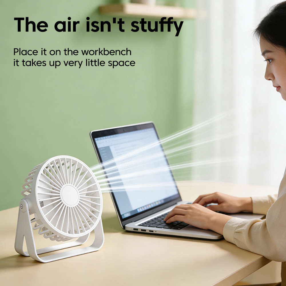 Mini USB Desktop Fan Portable  - огляд і ціна Home Office Tech Gadgets